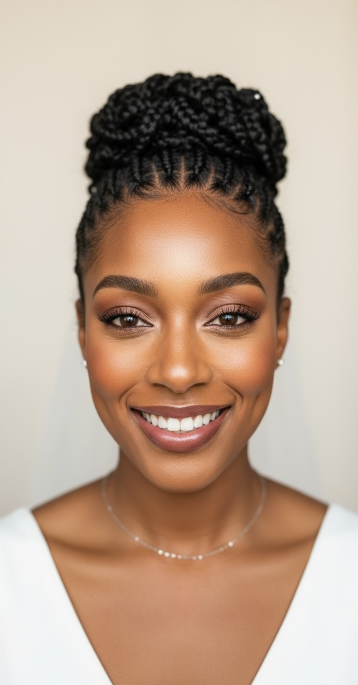 After High Bridal Updo